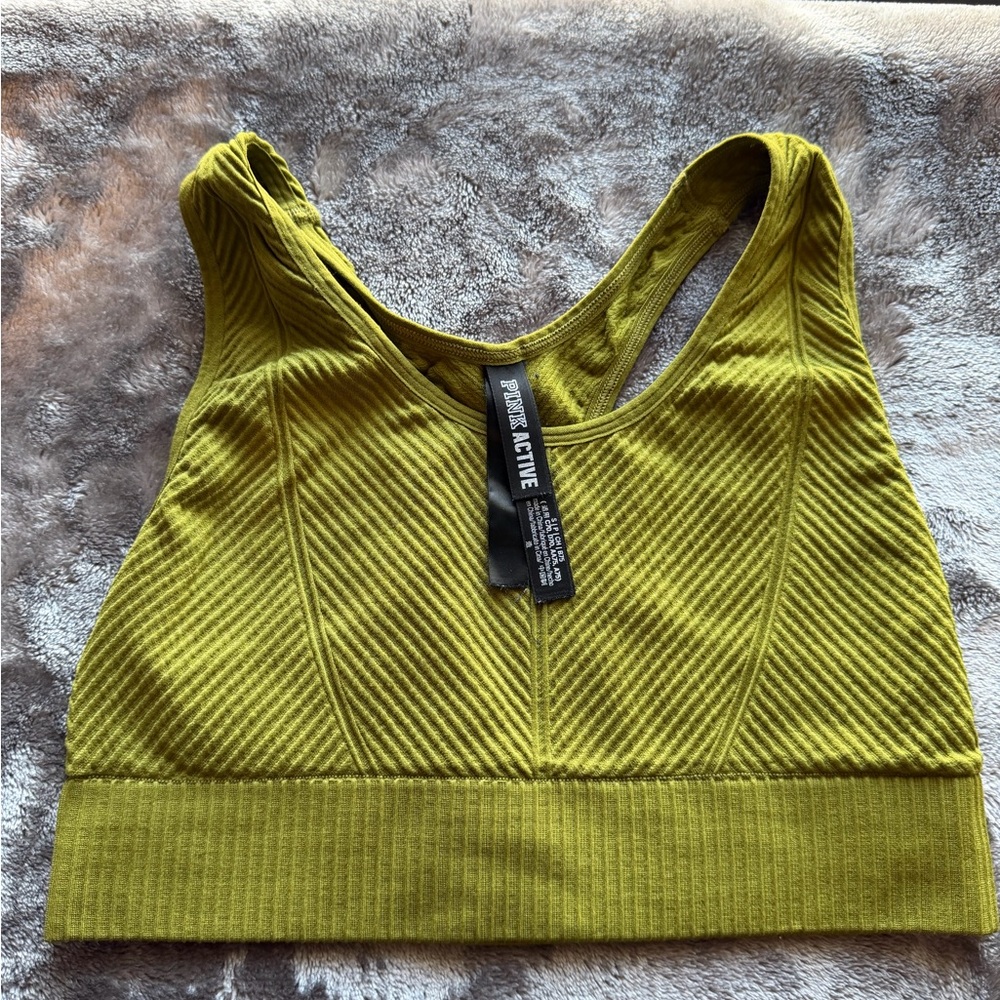 Victoria's Secret Active Olive Sports Bra